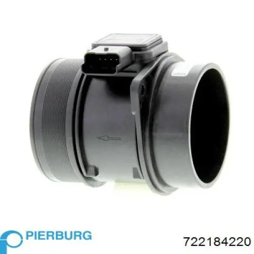 Compre 722184220 Pierburg Sensor de fluxo (consumo) de ar, medidor de consumo M.A.F. - (Mass Airflow)