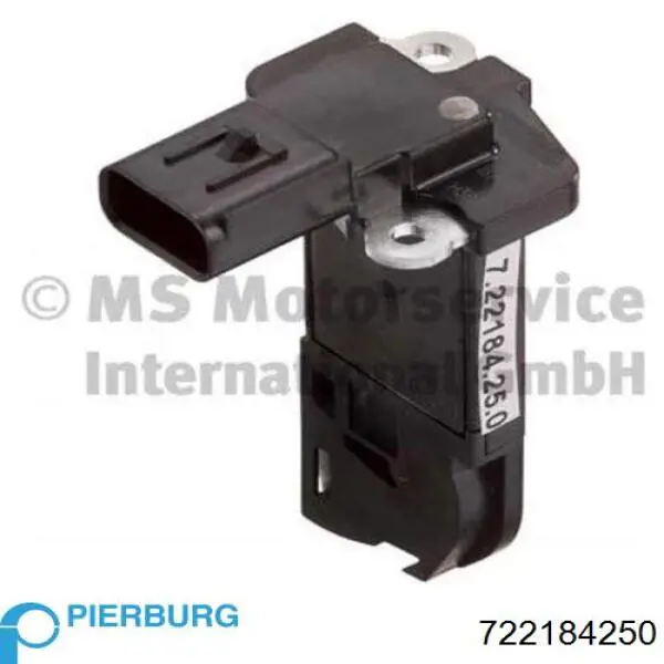 Compre 722184250 Pierburg Sensor de fluxo (consumo) de ar, medidor de consumo M.A.F. - (Mass Airflow)