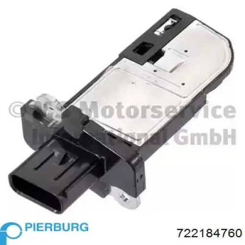 722184760 Pierburg Sensor de fluxo (consumo) de ar, medidor de consumo M.A.F. - (Mass Airflow)