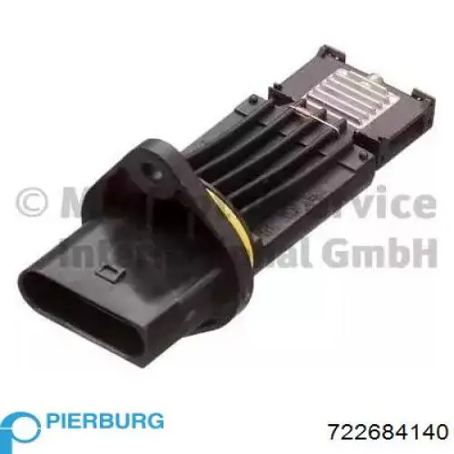 Sensor de fluxo (consumo) de ar, medidor de consumo M.A.F. - (Mass Airflow) Pierburg 722684140 preço, a partir de 90,27 USD