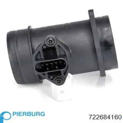 Compre 722684160 Pierburg Sensor de fluxo (consumo) de ar, medidor de consumo M.A.F. - (Mass Airflow)