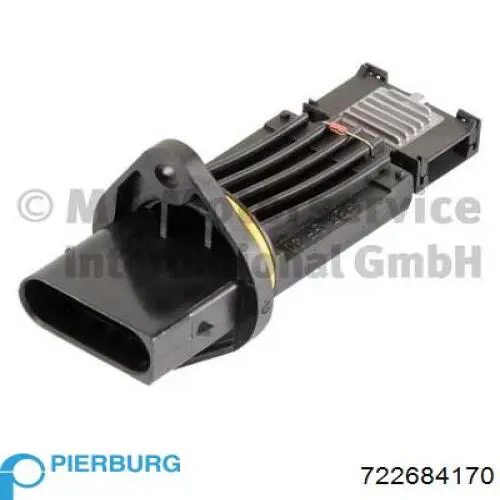 Sensor de fluxo (consumo) de ar, medidor de consumo M.A.F. - (Mass Airflow) Pierburg 722684170 preço, a partir de 54,27 USD