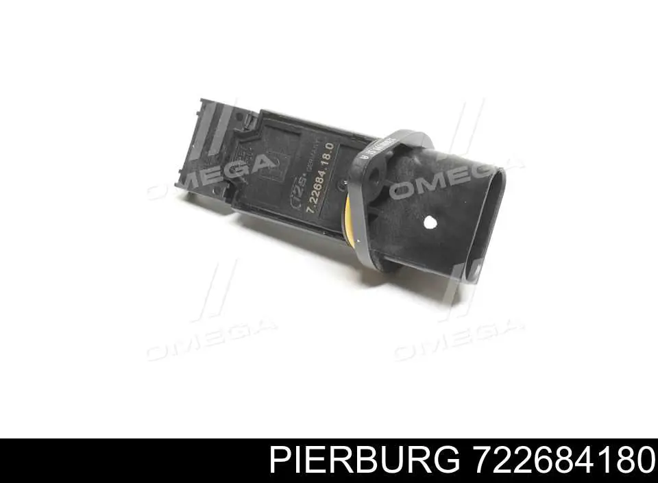 722684180 Pierburg Sensor de fluxo (consumo) de ar, medidor de consumo M.A.F. - (Mass Airflow)