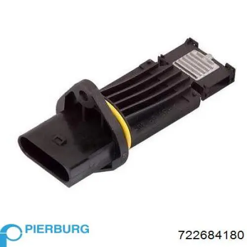 Compre 722684180 Pierburg Sensor de fluxo (consumo) de ar, medidor de consumo M.A.F. - (Mass Airflow)