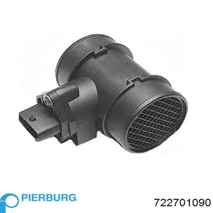 Compre 722701090 Pierburg Sensor de fluxo (consumo) de ar, medidor de consumo M.A.F. - (Mass Airflow)