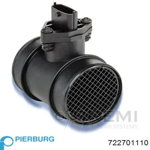 Compre 722701110 Pierburg Sensor de fluxo (consumo) de ar, medidor de consumo M.A.F. - (Mass Airflow)