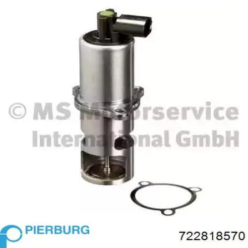Válvula EGR de recirculação dos gases Pierburg 722818570 preço, a partir de 124,07 USD