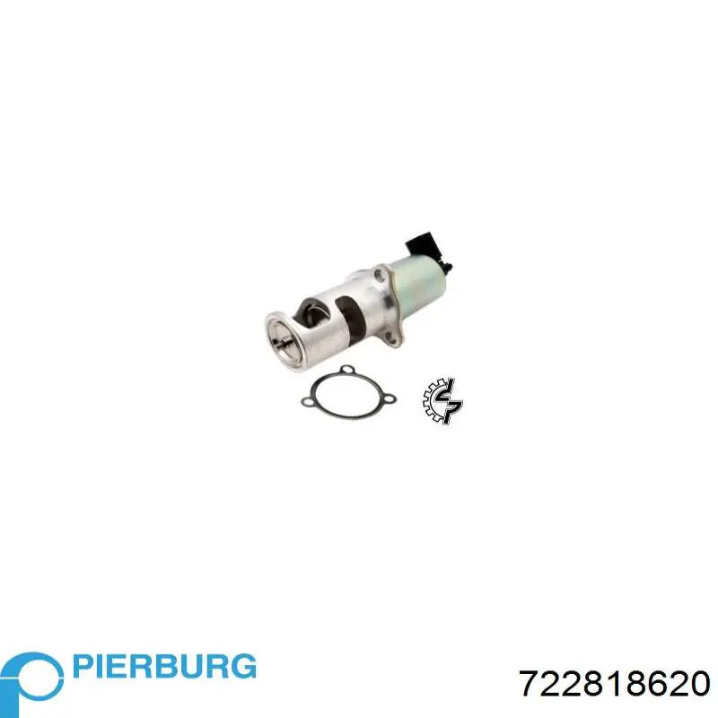 Compre 722818620 Pierburg Válvula EGR de recirculação dos gases