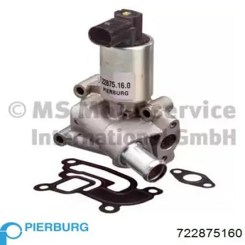 Válvula EGR de recirculação dos gases Pierburg 722875160 preço, a partir de 79,58 USD