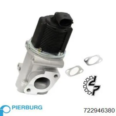 Compre 722946380 Pierburg Válvula EGR de recirculação dos gases