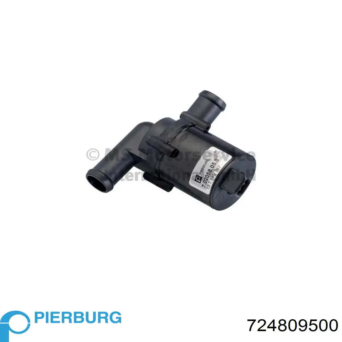 Compre 724809500 Pierburg Válvula EGR de recirculação dos gases