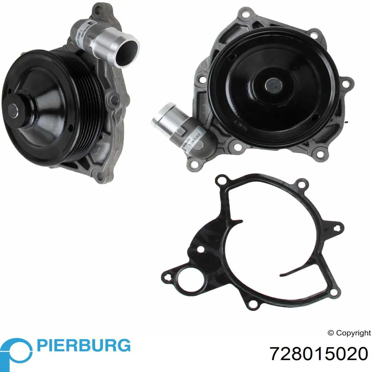 Compre 728015020 Pierburg Bomba de água (bomba) de esfriamento
