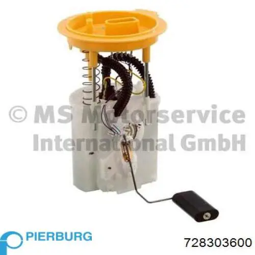 Módulo de bomba de combustível com sensor do nível de combustível Pierburg 728303600 preço, a partir de 65,08 USD