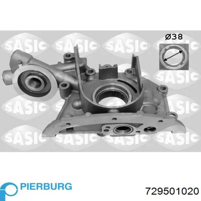 Bomba de óleo Pierburg 729501020 preço, a partir de 102,70 USD