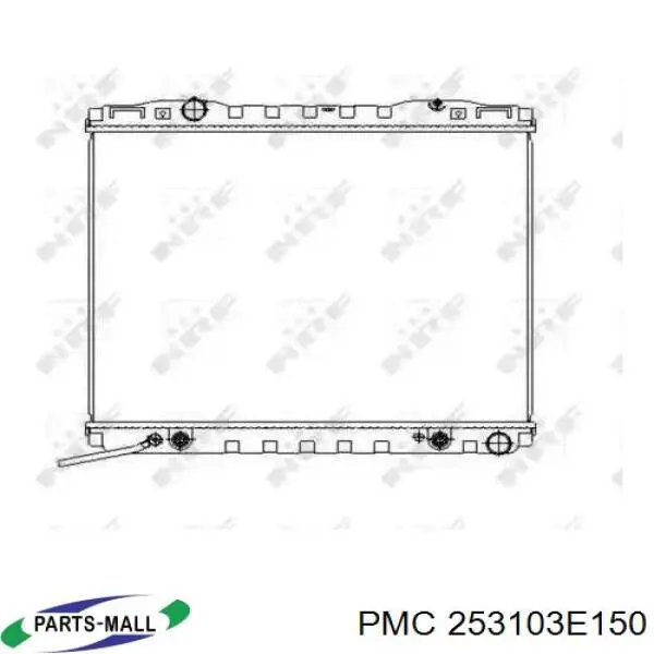 Compre 253113E150 Hyundai/Kia Radiador de esfriamento de motor
