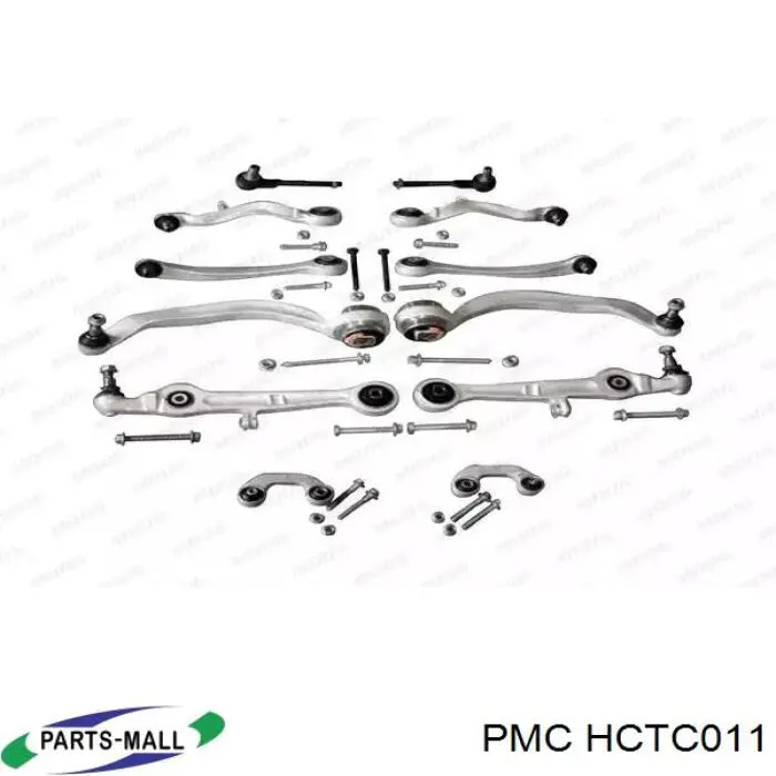 Pino moente (extremidade do eixo) dianteiro esquerdo HCTC011 Parts-Mall