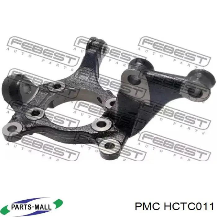 Pino moente (extremidade do eixo) dianteiro esquerdo Parts-Mall HCTC011