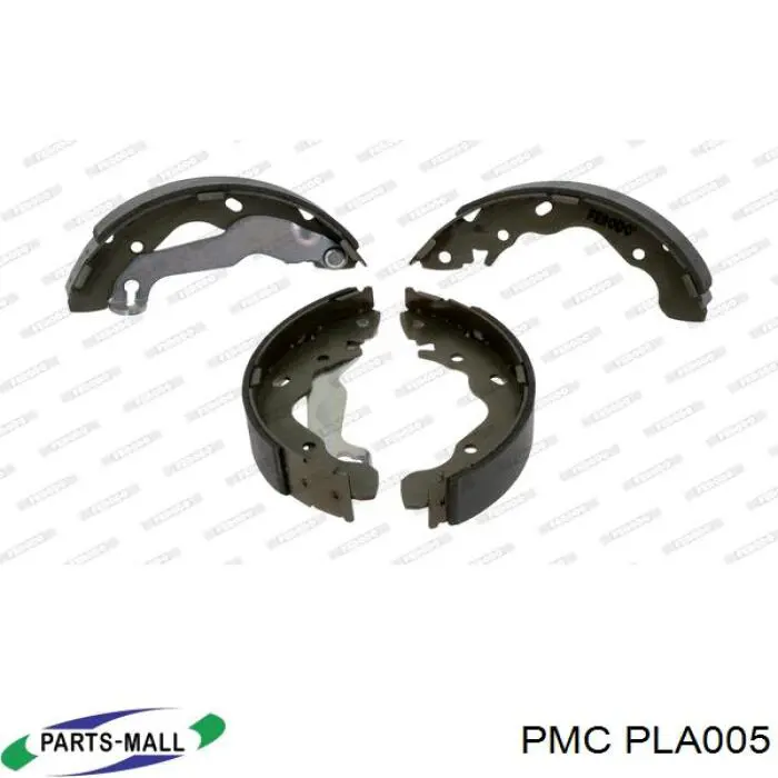 Sapatas do freio traseiras de tambor Parts-Mall PLA005 preço, a partir de 34,69 USD