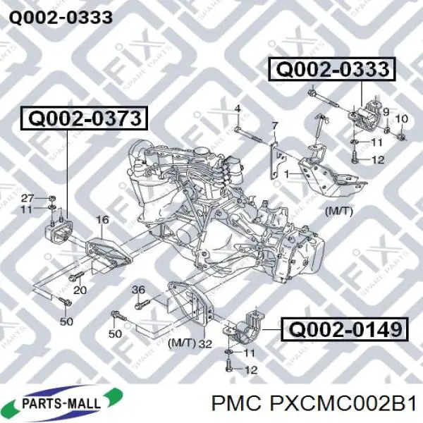Compre 90372462 China Coxim (suporte) traseiro de motor
