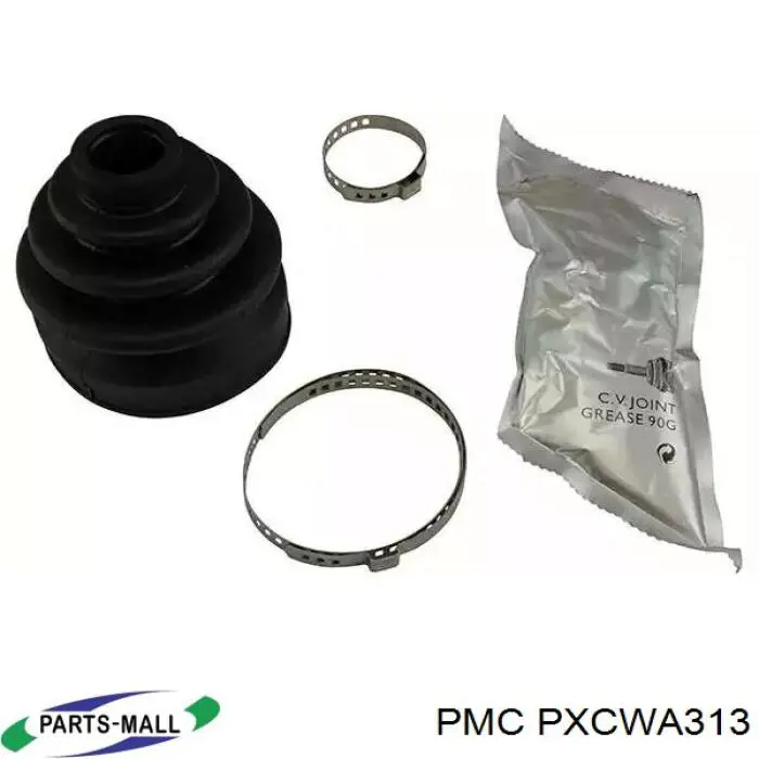 PXCWA313 Parts-Mall Bota de proteção externa direita de junta homocinética