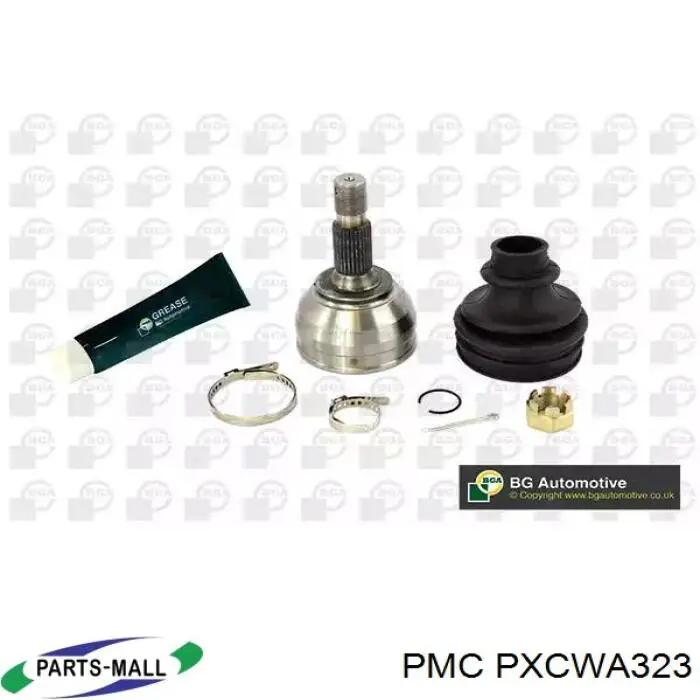 Bota de proteção externa de junta homocinética do semieixo dianteiro Parts-Mall PXCWA323 preço, a partir de 10,37 USD