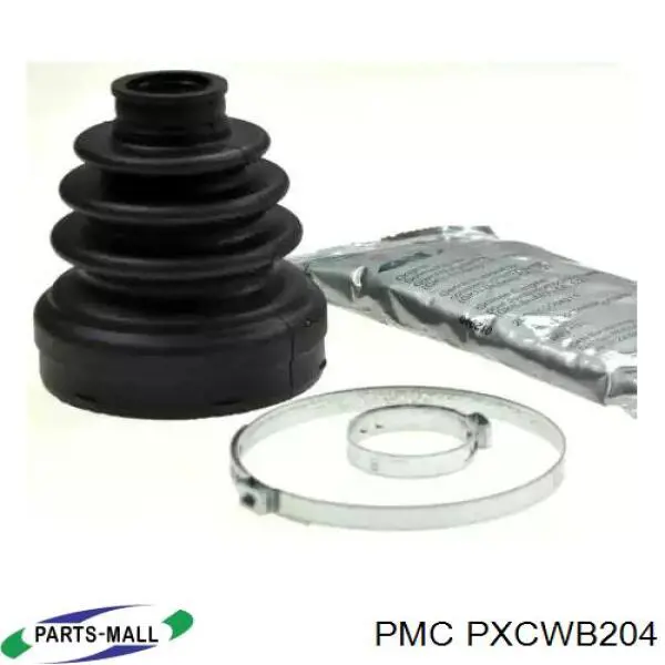 PXCWB204 Parts-Mall Bota de proteção interna de junta homocinética do semieixo dianteiro