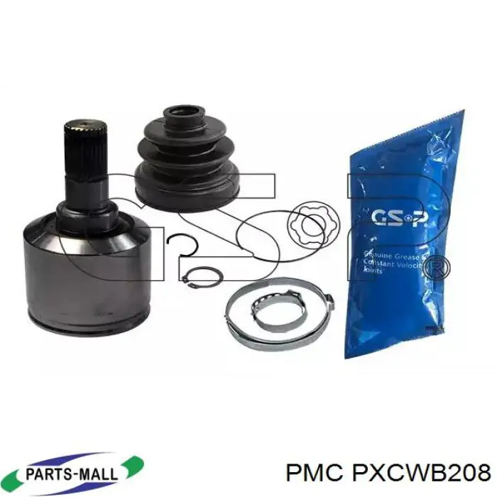 Compre PXCWB208 Parts-Mall Bota de proteção interna de junta homocinética do semieixo dianteiro