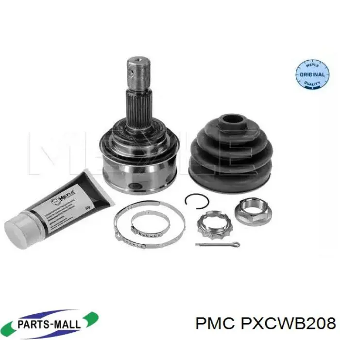 Bota de proteção interna de junta homocinética do semieixo dianteiro PXCWB208 Parts-Mall