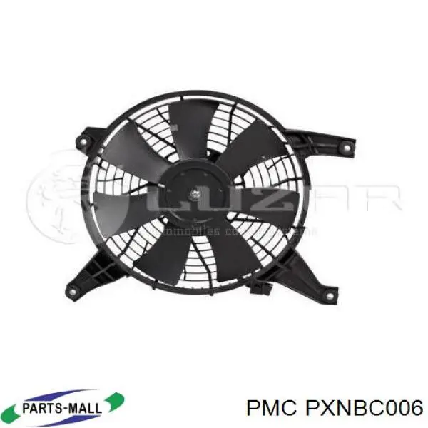 PXNBC006 Parts-Mall Ventilador (roda de aletas) do radiador de aparelho de ar condicionado