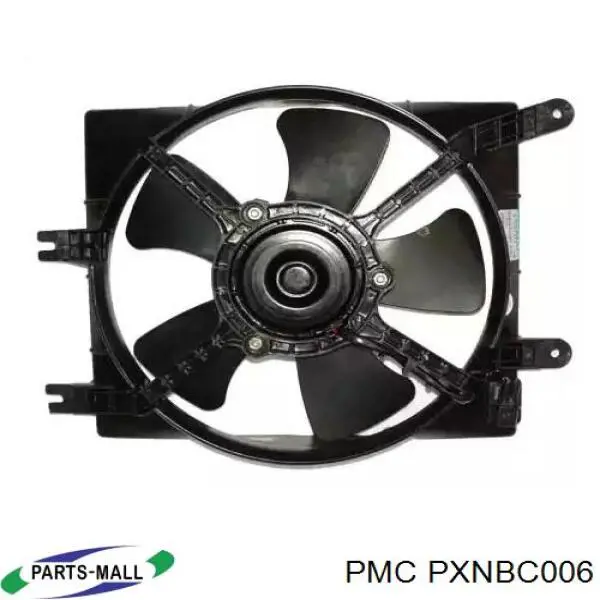 Compre PXNBC006 Parts-Mall Ventilador (roda de aletas) do radiador de aparelho de ar condicionado