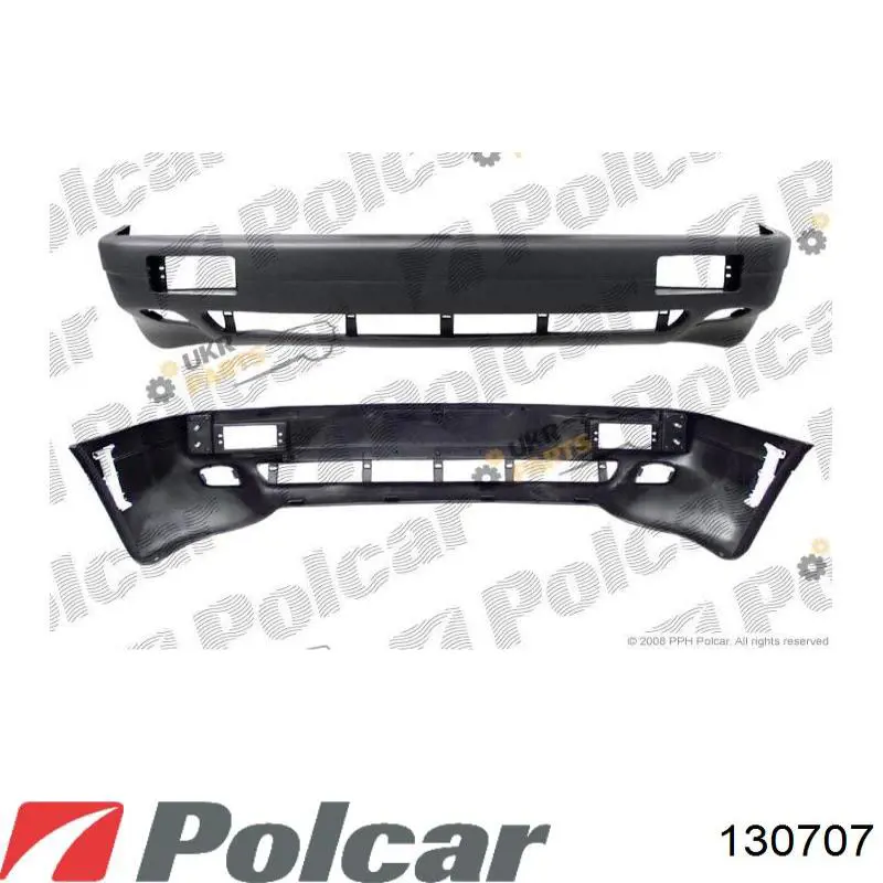 Compre 130707 Polcar Pára-choque dianteiro