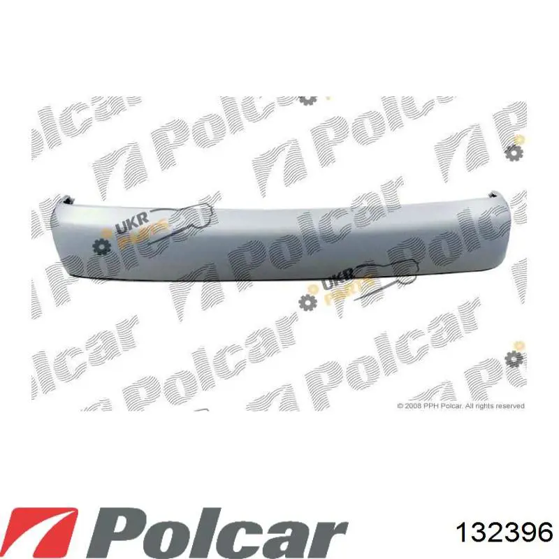 Pára-choque traseiro 132396 Polcar