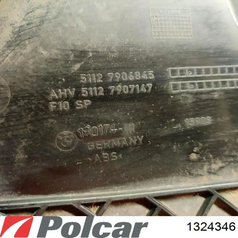 Proteção de motor dianteira 1324346 Polcar