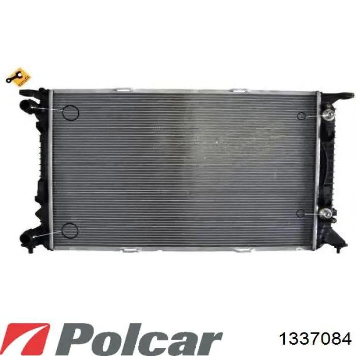 1337084 Polcar Radiador de esfriamento de motor