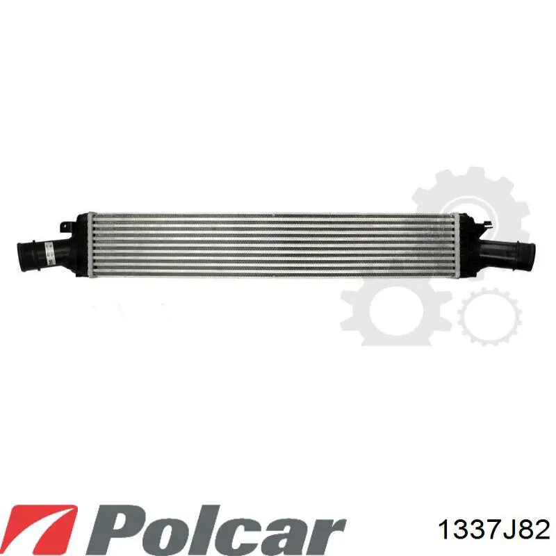 Radiador de intercooler 1337J82 Polcar