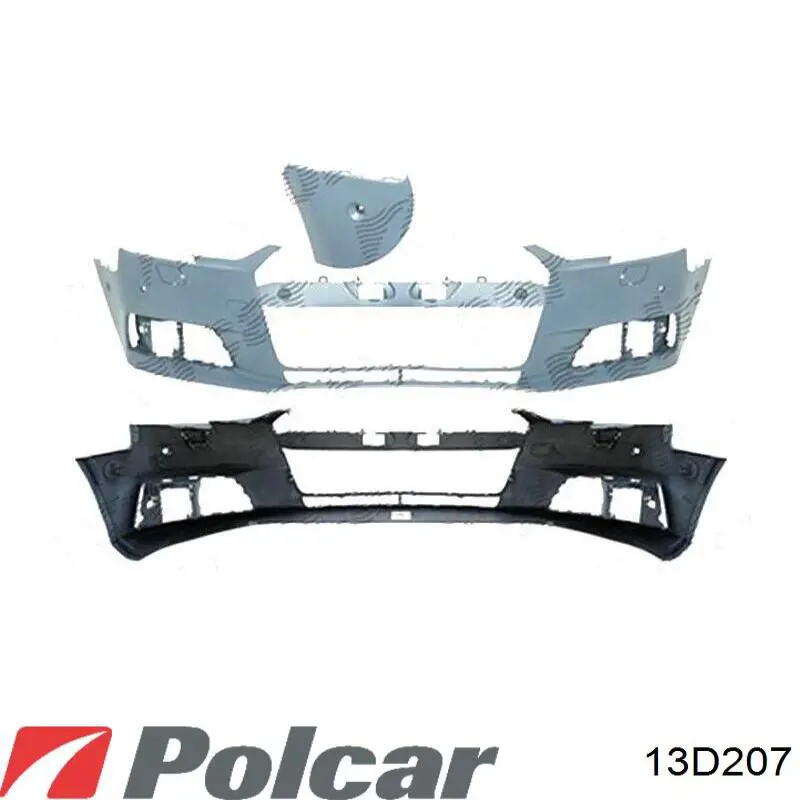 Pára-choque dianteiro FPS FP1227900 preço, a partir de 145,46 USD