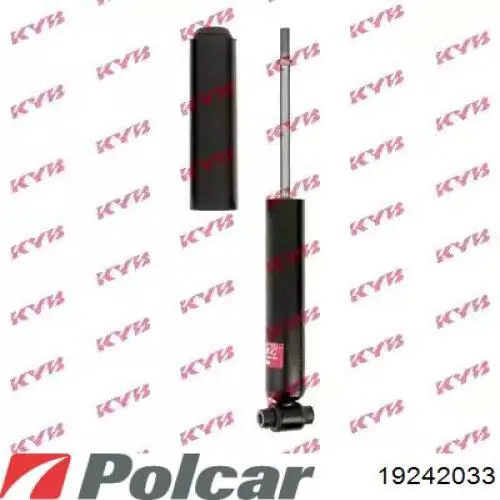 9808182680 Peugeot/Citroen Amortecedor traseiro