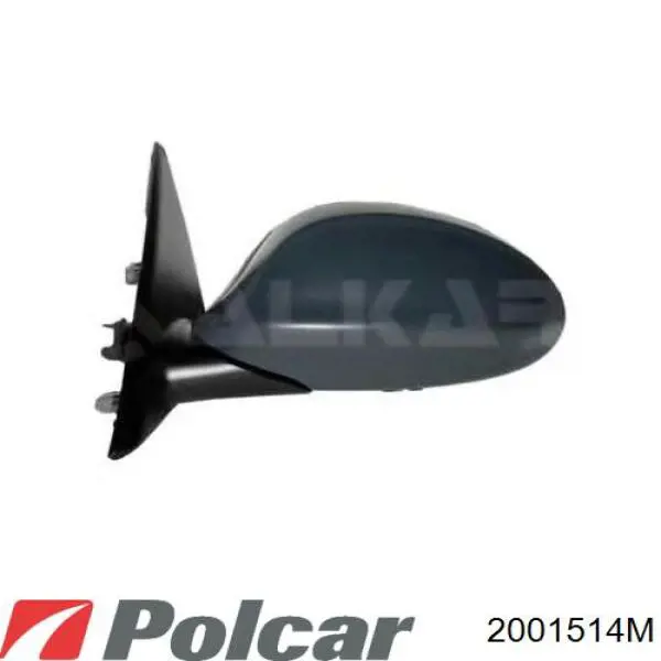 2001514M Polcar Espelho de retrovisão esquerdo
