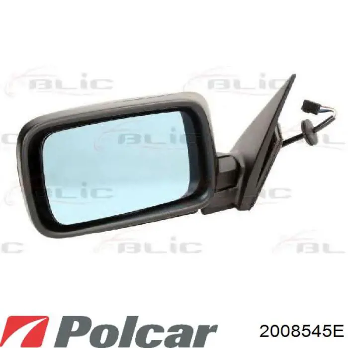 Elemento espelhado do espelho de retrovisão esquerdo 2008545E Polcar
