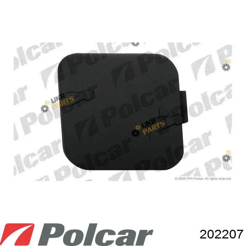 Pára-choque dianteiro 202207 Polcar