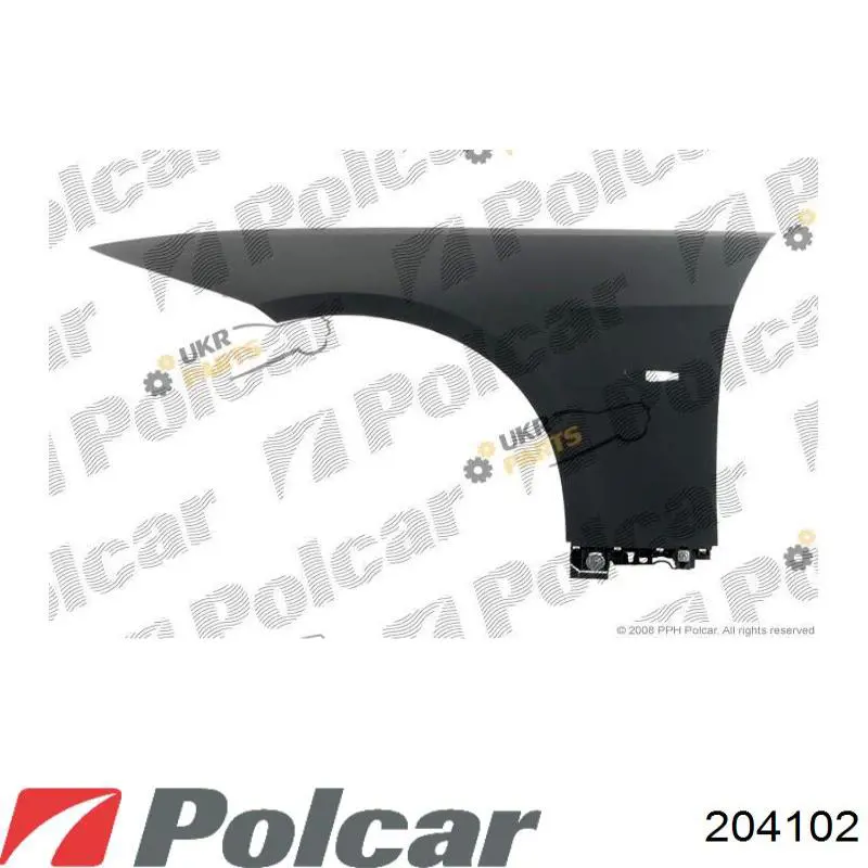 Compre 204102 Polcar Pára-lama dianteiro direito