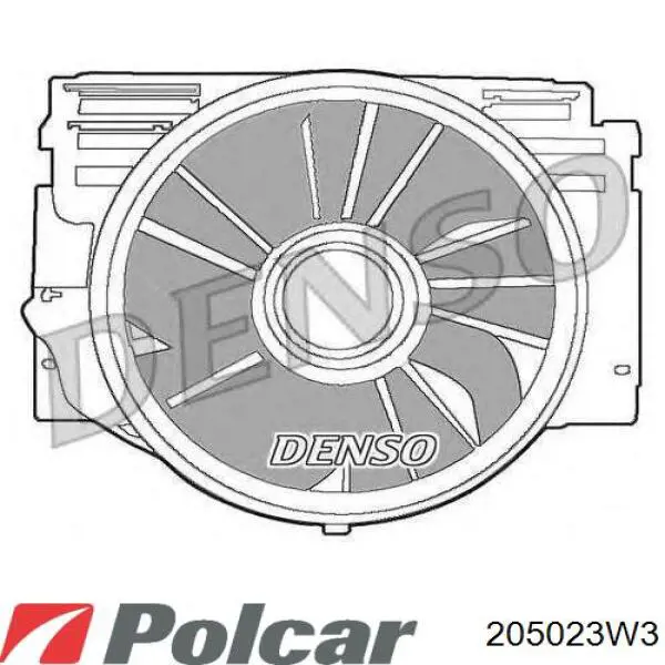 Compre 98617 Asam Difusor do radiador de aparelho de ar condicionado, montado com roda de aletas e o motor