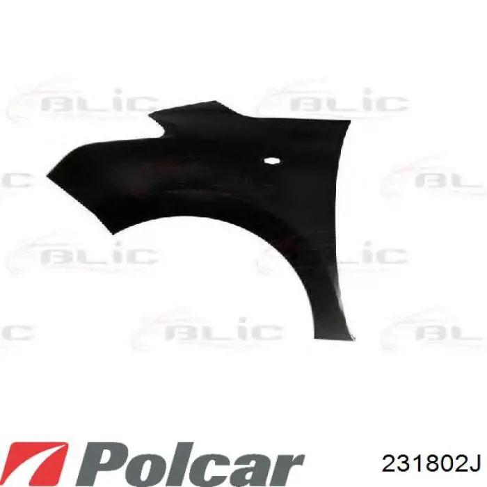 Pára-lama dianteiro direito 231802 Polcar