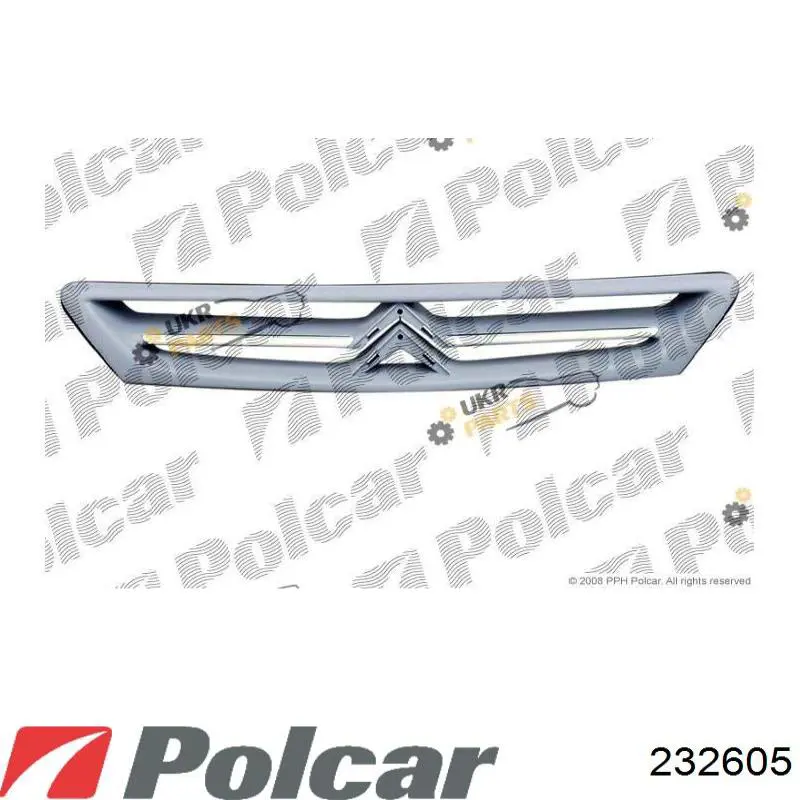 Compre 232605 Polcar Grelha do radiador