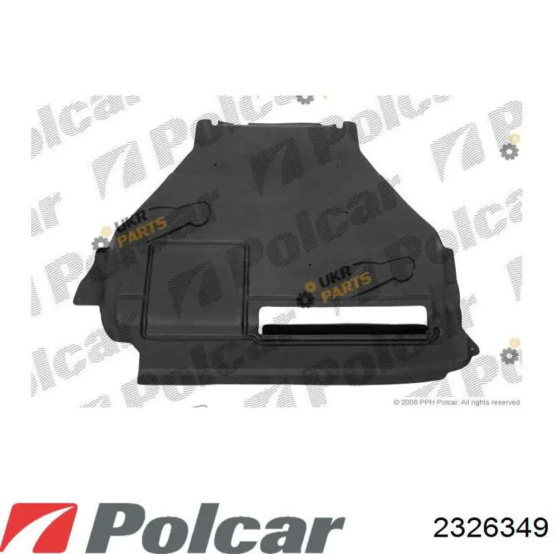 7013L1 Peugeot/Citroen Proteção de motor, de panela (da seção de motor)