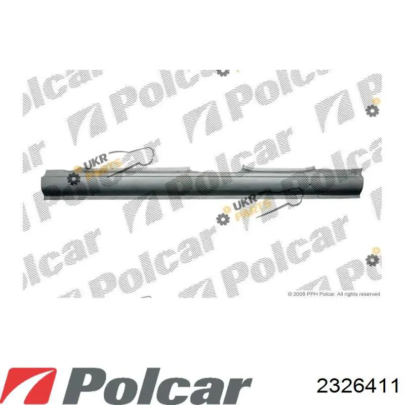 7009E1 Peugeot/Citroen Acesso externo esquerdo