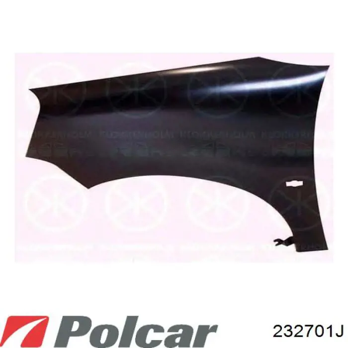 Compre 232701J Polcar Pára-lama dianteiro esquerdo