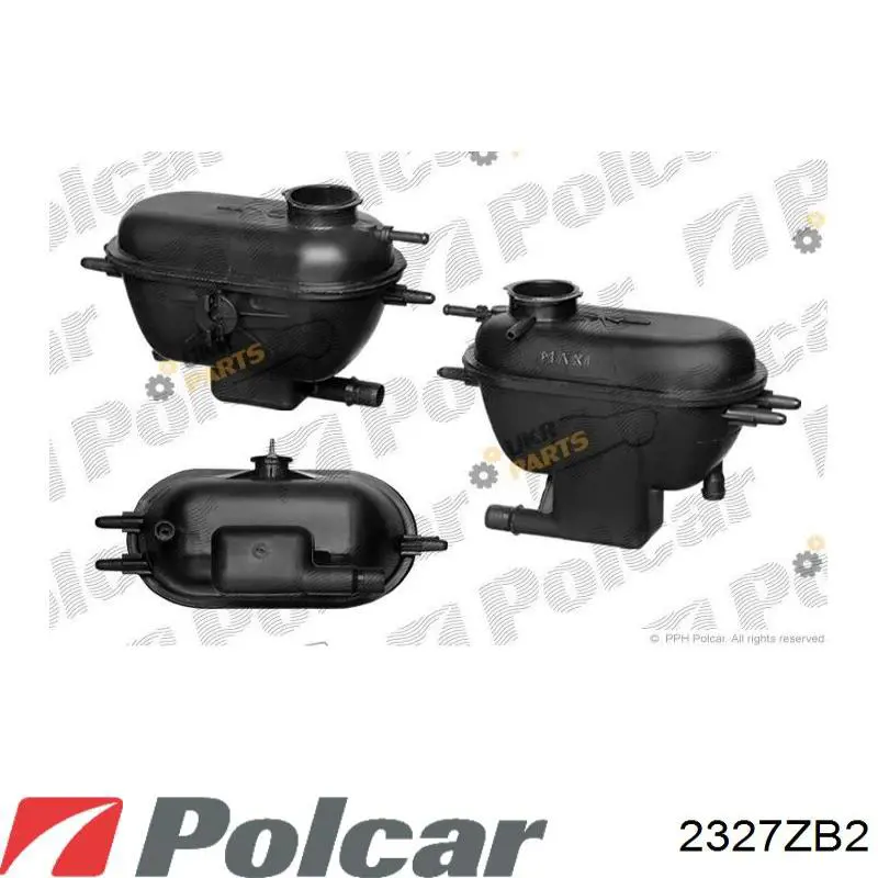Tanque de expansão do sistema de esfriamento 31225 Cautex