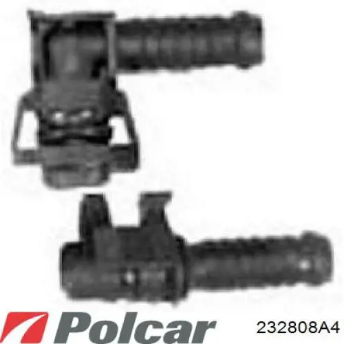 Radiador de esfriamento de motor 232808A4 Polcar