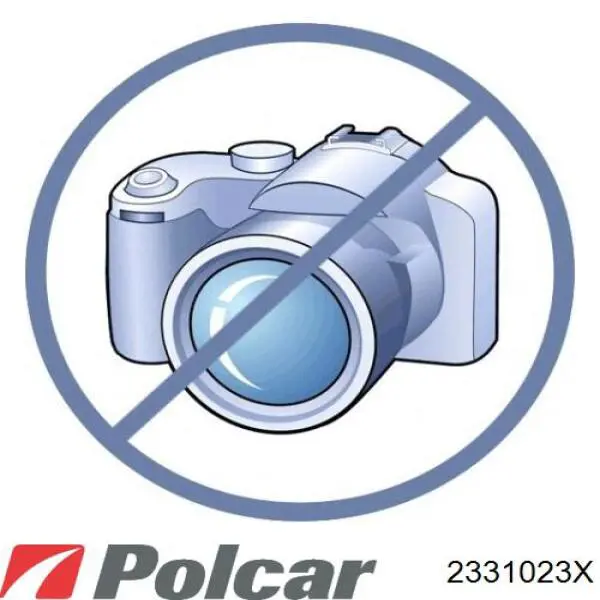 2331023X Polcar Consola dianteira de fixação do pára-lama dianteiro direito